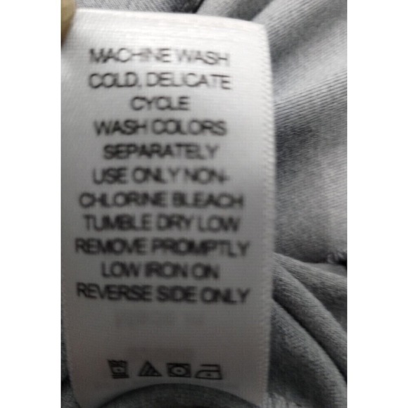 Fullbeauty SPORT Active Top Long Sleeve Gray Black Trim Plus Size 22/24 - Picture 6 of 10